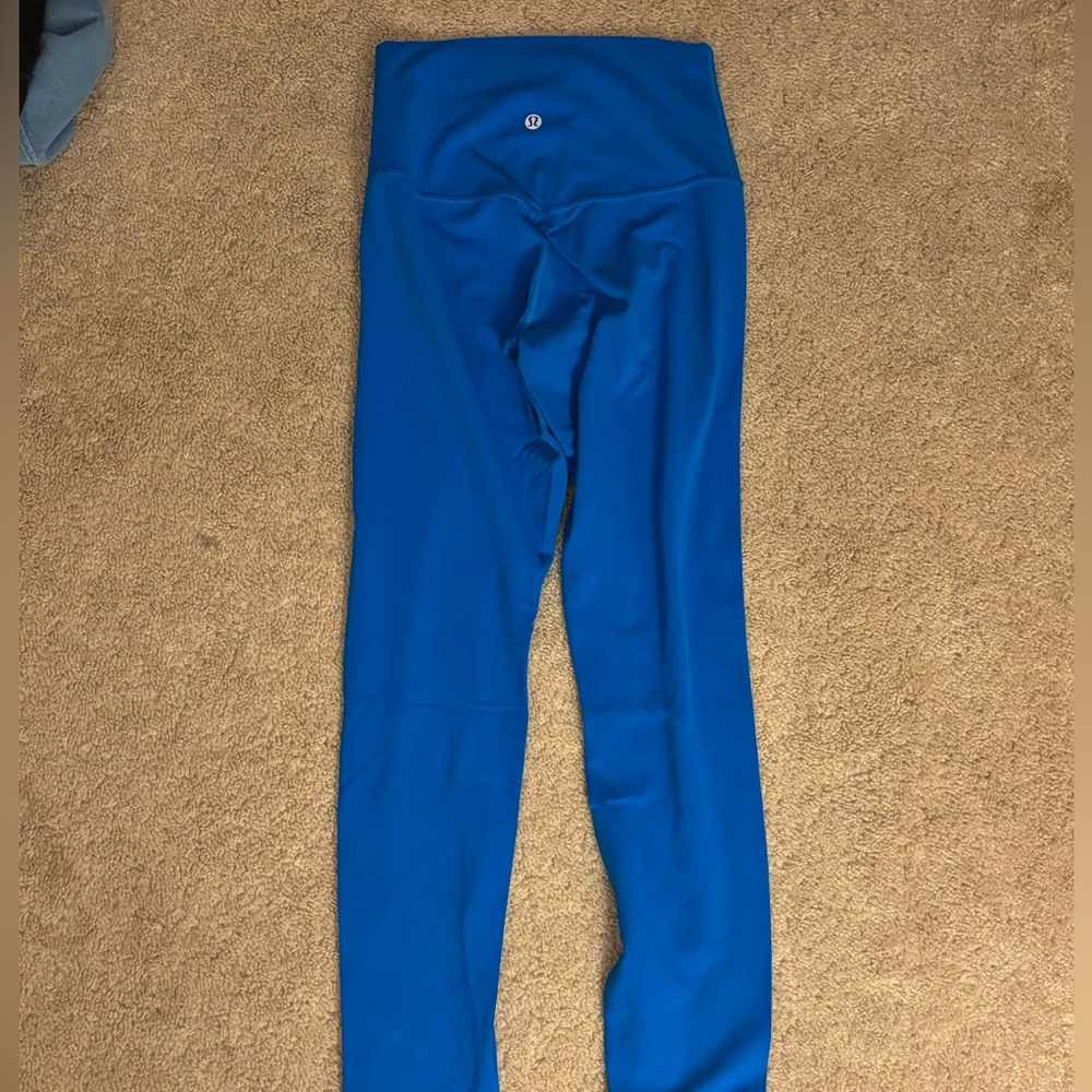 Bright Blue Lululemon Leggings
